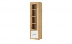 smart Vitrine Oslo | Wildeiche (Nachbildung) / Wildeiche / Weiß -Kommode & Sideboards Verkäufe 13203092 10 202102022238