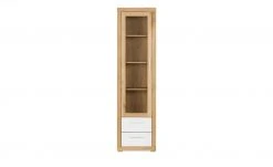 smart Vitrine Oslo | Wildeiche (Nachbildung) / Wildeiche / Weiß -Kommode & Sideboards Verkäufe 13203092 3 202006091003