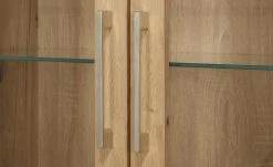 smart Vitrine Oslo | Wildeiche (Nachbildung) / Wildeiche / Weiß -Kommode & Sideboards Verkäufe 13203100 7 202102022238