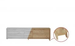 smart Lowboard Oslo | Wildeiche (Nachbildung) / Wildeiche