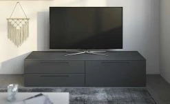 Gallery M TV-Lowboard Arrive | Grau Ausrichtung rechts