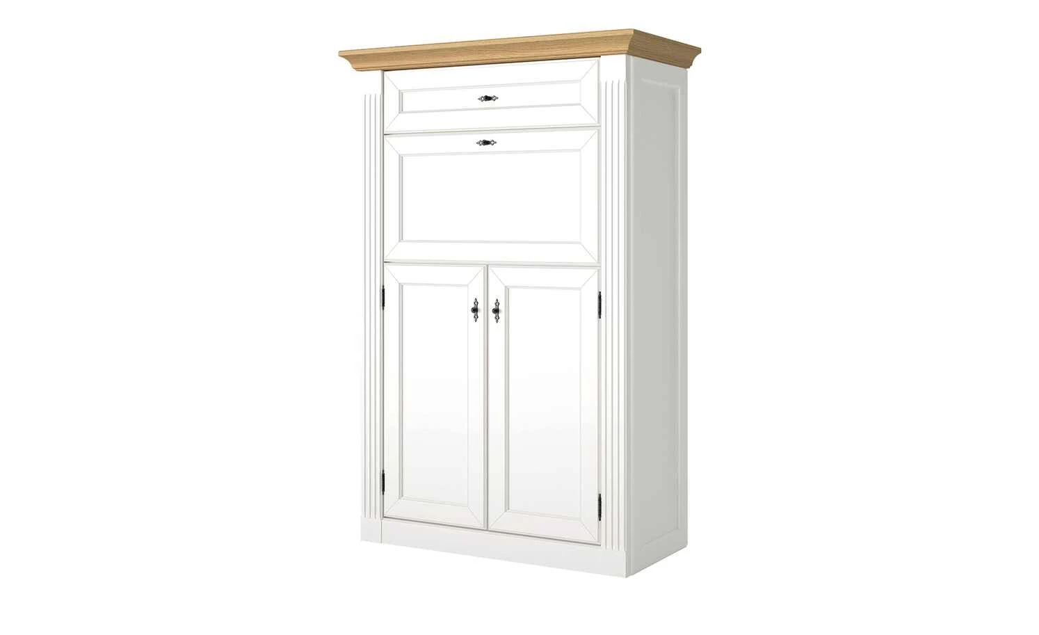 maison bleue Sekretär Petit Chalet | Weiß / Asteiche 1 maison bleue Sekretär Petit Chalet | Weiß / Asteiche