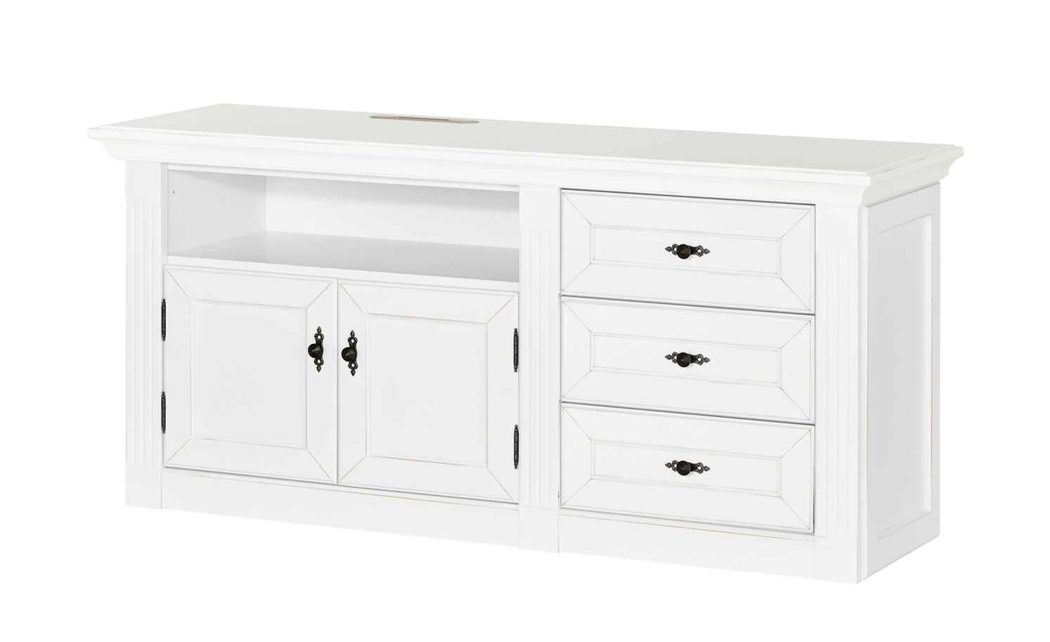 maison bleue TV-Element Petit Chalet | VIntage Weiß / Vintage Weiß 1 maison bleue TV-Element Petit Chalet | VIntage Weiß / Vintage Weiß