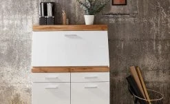 Sekretär Cortina | Weiß / Eiche (Nachbildung) -Kommode & Sideboards Verkäufe 13205185 1 202203102232