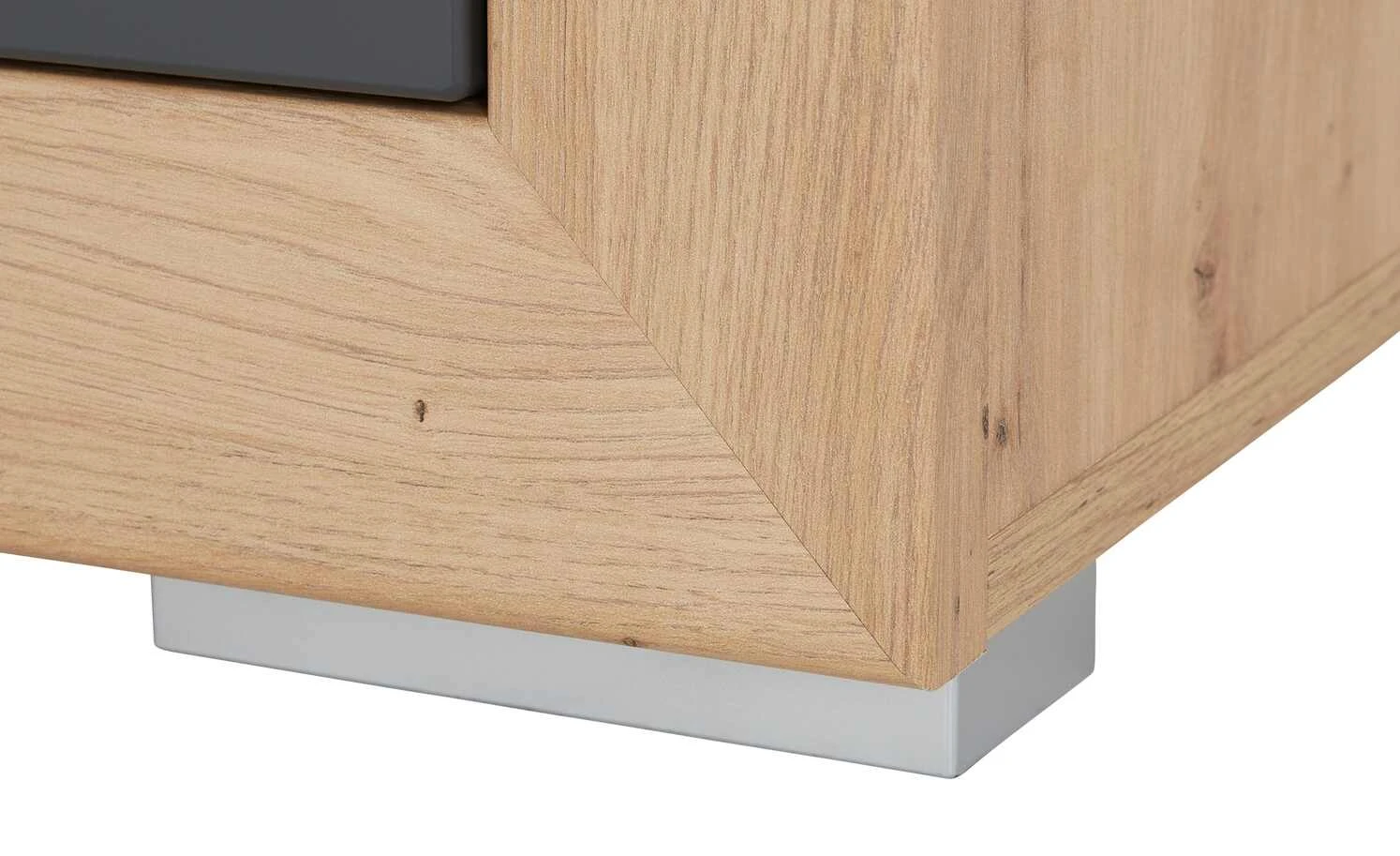 Sideboard Fiesta | Asteiche (Nachbildung) / Grau 3 Sideboard Fiesta | Asteiche (Nachbildung) / Grau – Bild 3