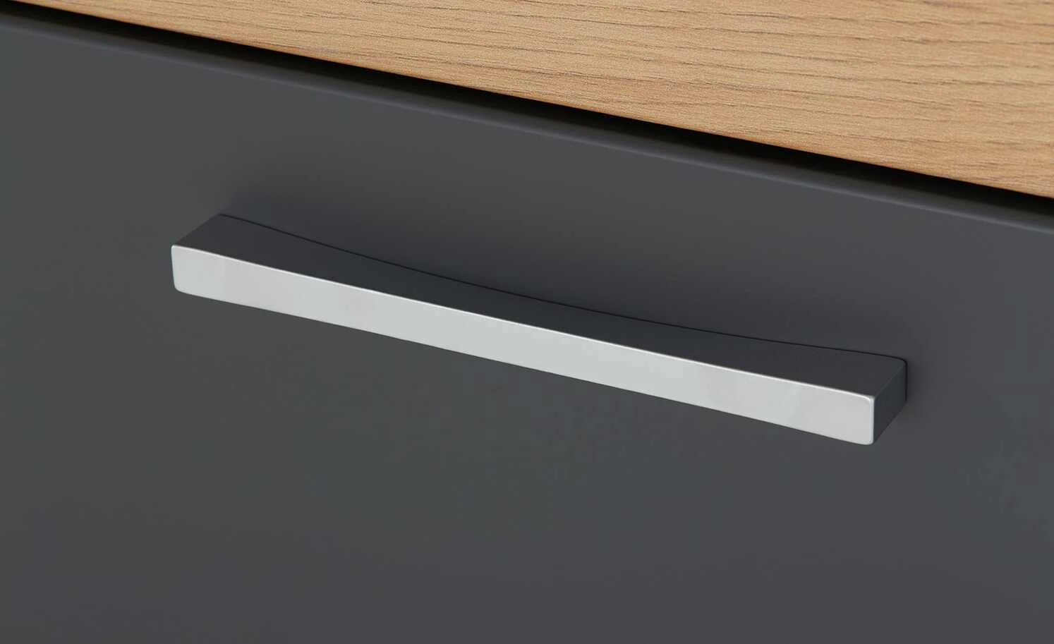 Sideboard Fiesta | Asteiche (Nachbildung) / Grau 4 Sideboard Fiesta | Asteiche (Nachbildung) / Grau – Bild 4