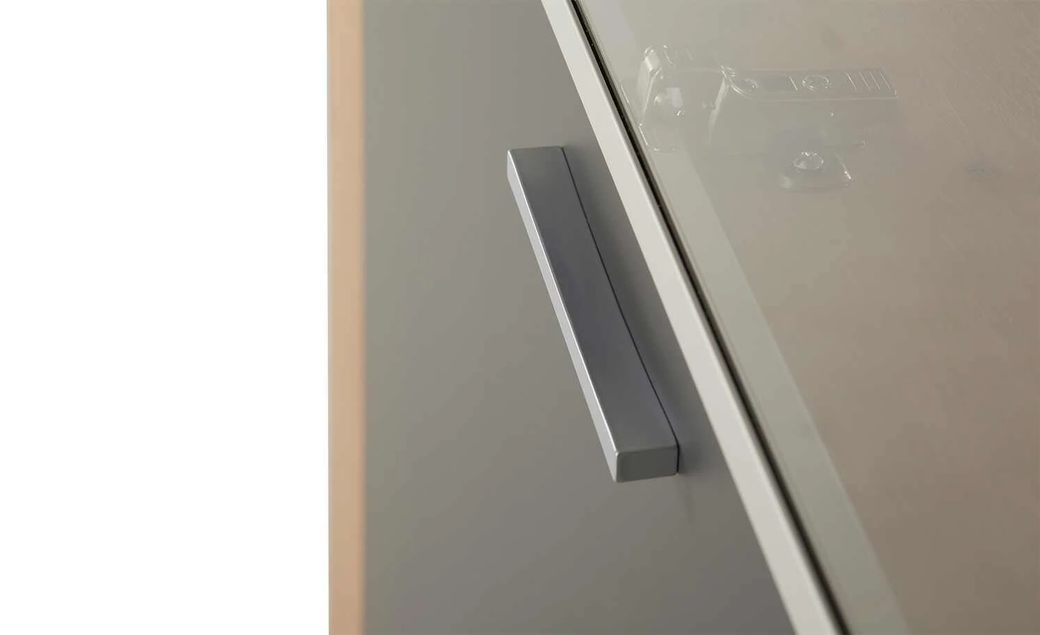 Barschrank Fiesta | Asteiche (Nachbildung) / Grau 3 Barschrank Fiesta | Asteiche (Nachbildung) / Grau – Bild 3