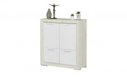 Highboard Fiesta | Eiche hell (Nachbildung) / Weiß -Kommode & Sideboards Verkäufe 13205971 8 202202171235