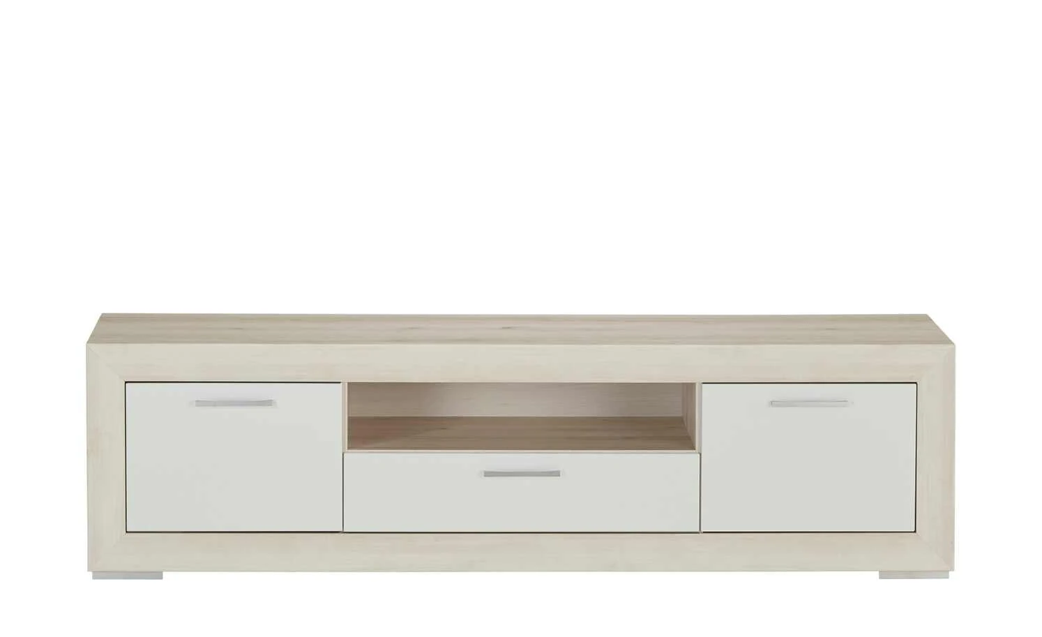 Lowboard Fiesta | Eiche hell (Nachbildung) / Weiß 12 Lowboard Fiesta | Eiche hell (Nachbildung) / Weiß – Bild 12