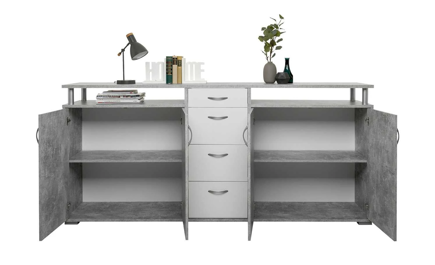 Sideboard Mila | Beton (Nachbildung) 3 Sideboard Mila | Beton (Nachbildung) – Bild 3