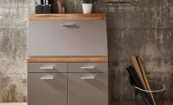 Sekretär Cortina | Grau / Eiche (Nachbildung) -Kommode & Sideboards Verkäufe 13206694 3 202203102232