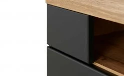 Lowboard groß Cortina | Schwarz / Eiche Altholz (Nachbildung) -Kommode & Sideboards Verkäufe 13207053 9 202207052234