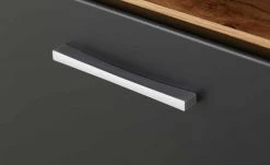 Lowboard klein Cortina | Eiche Altholz (Nachbildung) / Schwarz -Kommode & Sideboards Verkäufe 13207054 8 202207042232