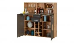 Barschrank Cortina | Eiche Altholz (Nachbildung) / Schwarz -Kommode & Sideboards Verkäufe 13207056 1 202207042232