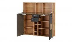 Barschrank Cortina | Eiche Altholz (Nachbildung) / Schwarz -Kommode & Sideboards Verkäufe 13207056 2 202207042232