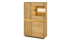 Westerburg Vitrine massiv Texas | Wildeiche Rechts