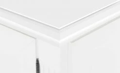 maison bleue Highboard Petit Chalet | Weiß mit Glasboden -Kommode & Sideboards Verkäufe 13230154 16 202207111247