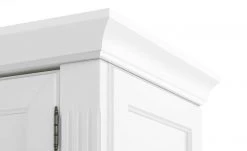 maison bleue Highboard Petit Chalet | Weiß mit Glasboden -Kommode & Sideboards Verkäufe 13230154 8 202207111247