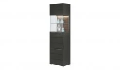 Berger & Rath Vitrine Claro | Anthrazit links Sichtbare Rückwand gesandstrahlt -Kommode & Sideboards Verkäufe 13230873 6 202103101242