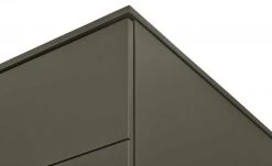 Berger & Rath Vitrine Claro | Londra (Hellgrau) Sichtbare Rückwand: Wildeiche mit Glaseinlegeböden -Kommode & Sideboards Verkäufe 13230880 2 202103051240