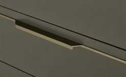 Berger & Rath Vitrine Claro | Londra (Hellgrau) Sichtbare Rückwand: Wildeiche mit Glaseinlegeböden -Kommode & Sideboards Verkäufe 13230880 4 202103051240