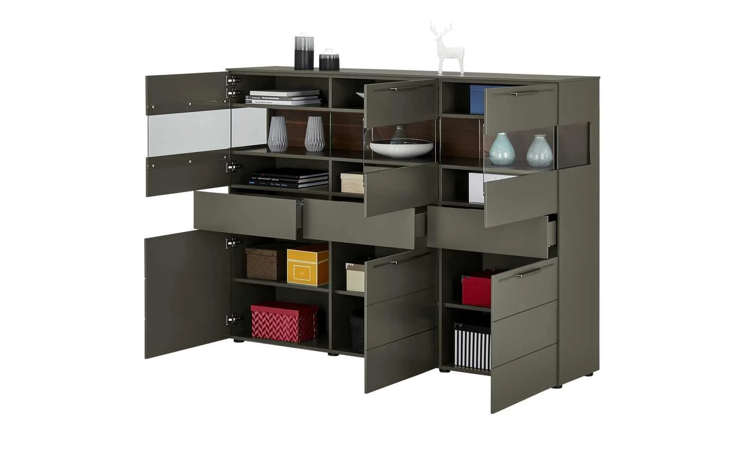 Berger & Rath Highboard Claro | Londra (Hellgrau) 9 Berger & Rath Highboard Claro | Londra (Hellgrau) – Bild 9