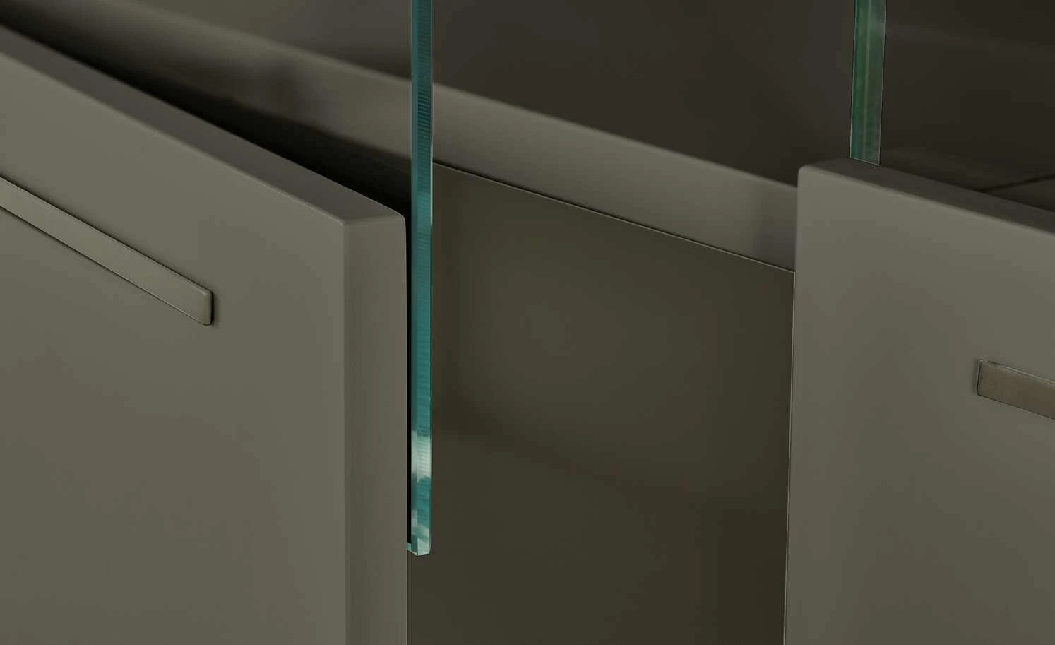 Berger & Rath Sideboard Claro | Londra (Hellgrau) Sichtbare Rückwand: Wildeiche gesandstrahlt 3 Berger & Rath Sideboard Claro | Londra (Hellgrau) Sichtbare Rückwand: Wildeiche gesandstrahlt – Bild 3