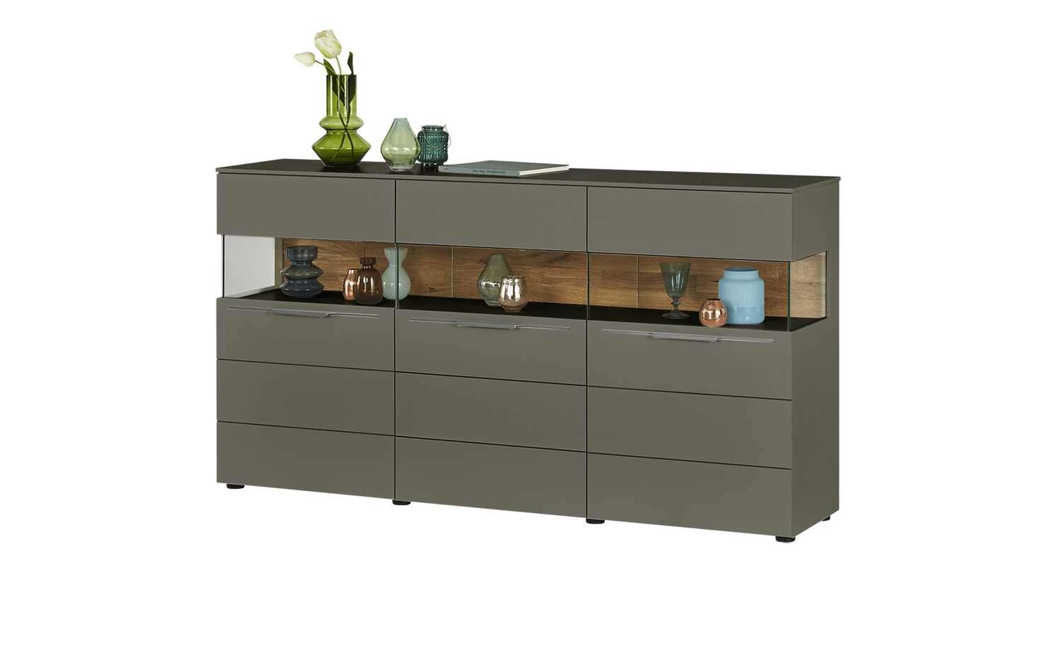 Berger & Rath Sideboard Claro | Londra (Hellgrau) Sichtbare Rückwand: Wildeiche gesandstrahlt 9 Berger & Rath Sideboard Claro | Londra (Hellgrau) Sichtbare Rückwand: Wildeiche gesandstrahlt – Bild 9