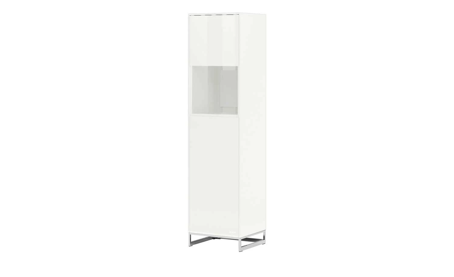 JOOP! Vitrine Gloss Cubic | Bianco-Weiß Nein Edelstahl 1 JOOP! Vitrine Gloss Cubic | Bianco-Weiß Nein Edelstahl