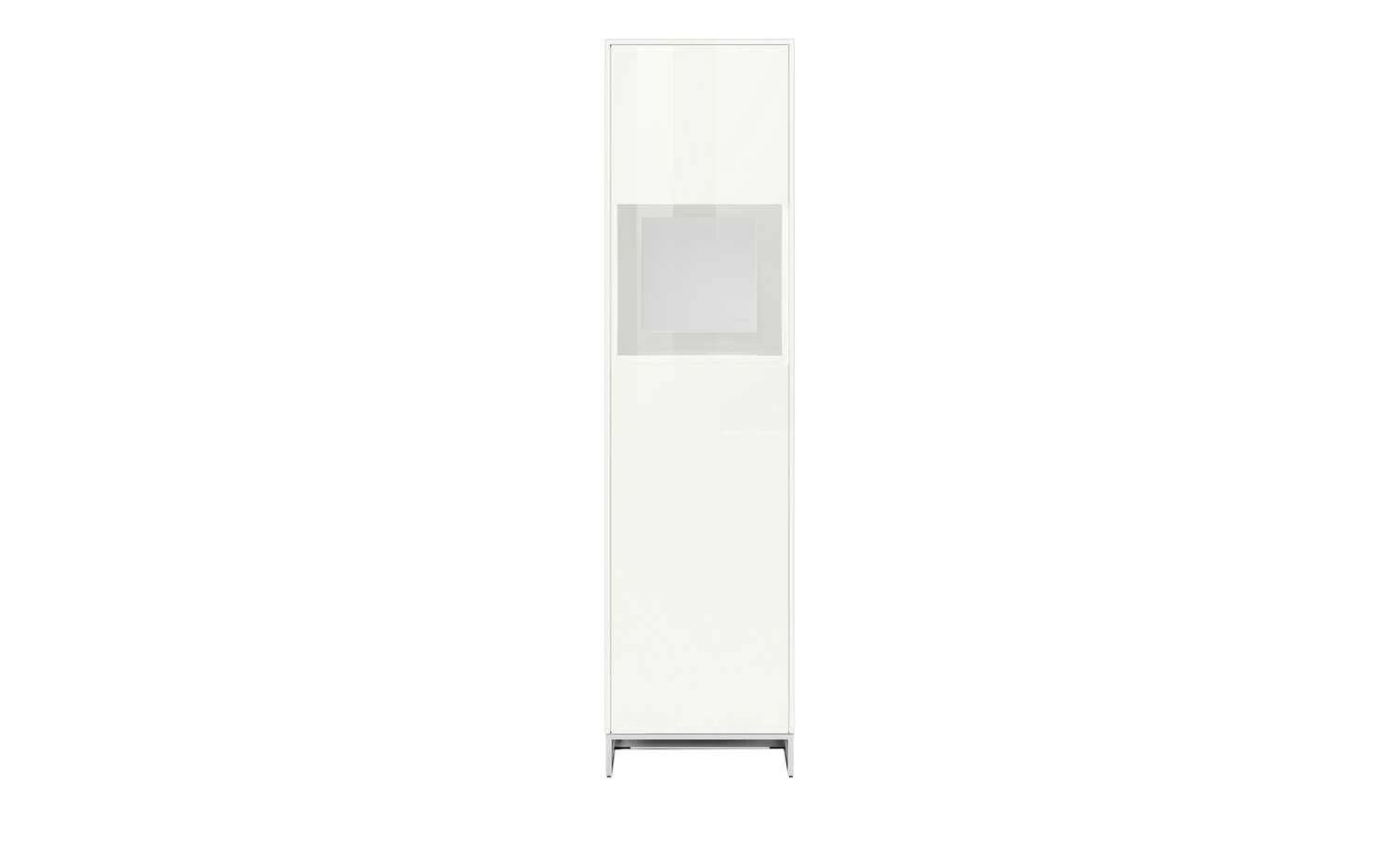 JOOP! Vitrine Gloss Cubic | Bianco-Weiß Nein Edelstahl 4 JOOP! Vitrine Gloss Cubic | Bianco-Weiß Nein Edelstahl – Bild 4
