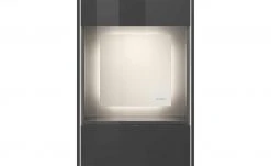 JOOP! Vitrine Gloss Cubic | Schiefer-Grau Ja Edelstahl -Kommode & Sideboards Verkäufe 13231444 3 202104202233