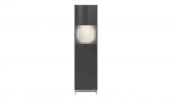 JOOP! Vitrine Gloss Cubic | Schiefer-Grau Ja Edelstahl -Kommode & Sideboards Verkäufe 13231444 5 202104202233