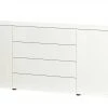 JOOP! Sideboard Gloss Base | Bianco-Weiß