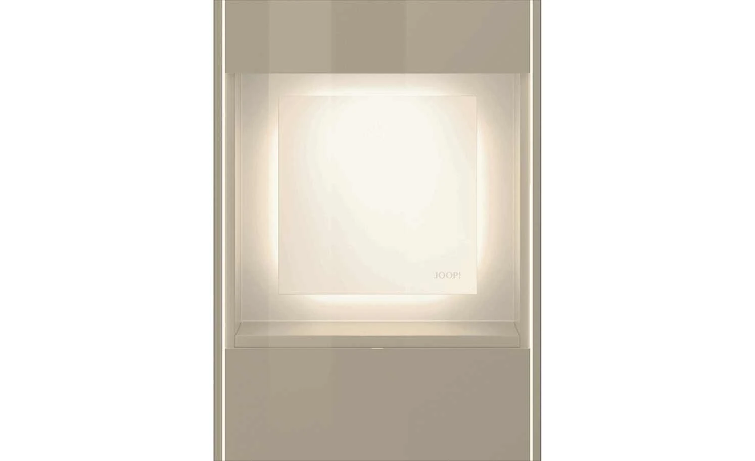 JOOP! Vitrine Gloss Cubic | Cubanit-Grau Ja Schwarz 3 JOOP! Vitrine Gloss Cubic | Cubanit-Grau Ja Schwarz – Bild 3