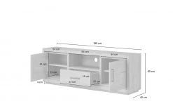 Gray & Jones TV-Lowboard Black Coast One -Kommode & Sideboards Verkäufe 13231492 8 202108162247