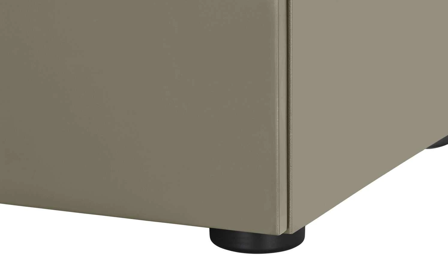 Berger & Rath Vitrine Claro | Londra (Hellgrau) Sichtbare Rückwand: Wildnussbaum ohne Glaseinlegeböden 3 Berger & Rath Vitrine Claro | Londra (Hellgrau) Sichtbare Rückwand: Wildnussbaum ohne Glaseinlegeböden – Bild 3