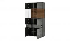 Berger & Rath Vitrine Claro | Anthrazit Sichtbare Rückwand: Wildnussbaum ohne Glaseinlegeböden -Kommode & Sideboards Verkäufe 13231642 6 202108121318