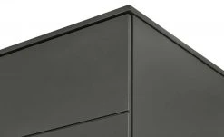 Berger & Rath Vitrine Claro | Anthrazit Sichtbare Rückwand: Natureiche Bianco ohne Glaseinlegeböden -Kommode & Sideboards Verkäufe 13231644 3 202105272233