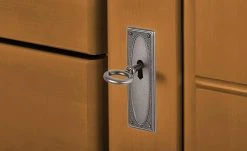 maison bleue Highboard Florian | bernsteinfarben / Weiß Türen mit Glaseinsatz -Kommode & Sideboards Verkäufe 13231815 7 202108131411