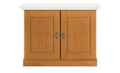 maison bleue Sideboard Florian | bernsteinfarben / Weiß -Kommode & Sideboards Verkäufe 13231823 4 202108131411