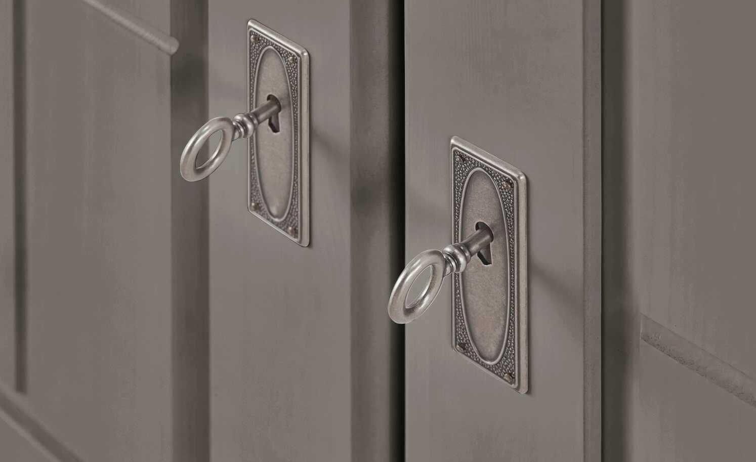 maison bleue Sideboard Florian | Grau / Weiß 5 maison bleue Sideboard Florian | Grau / Weiß – Bild 5