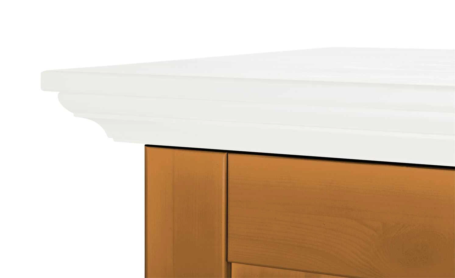 maison bleue Sideboard Florian | bernsteinfarben / Weiß 5 maison bleue Sideboard Florian | bernsteinfarben / Weiß – Bild 5