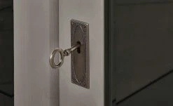 maison bleue Vitrinenaufsatz für Sideboard Florian | Grau / Weiß -Kommode & Sideboards Verkäufe 13231833 4 202108191248