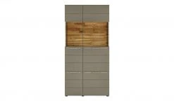 Berger & Rath Vitrine Claro | Londra (Hellgrau) Sichtbare Rückwand: Wildeiche ohne Glaseinlegeböden -Kommode & Sideboards Verkäufe 13232077 3 202108192239