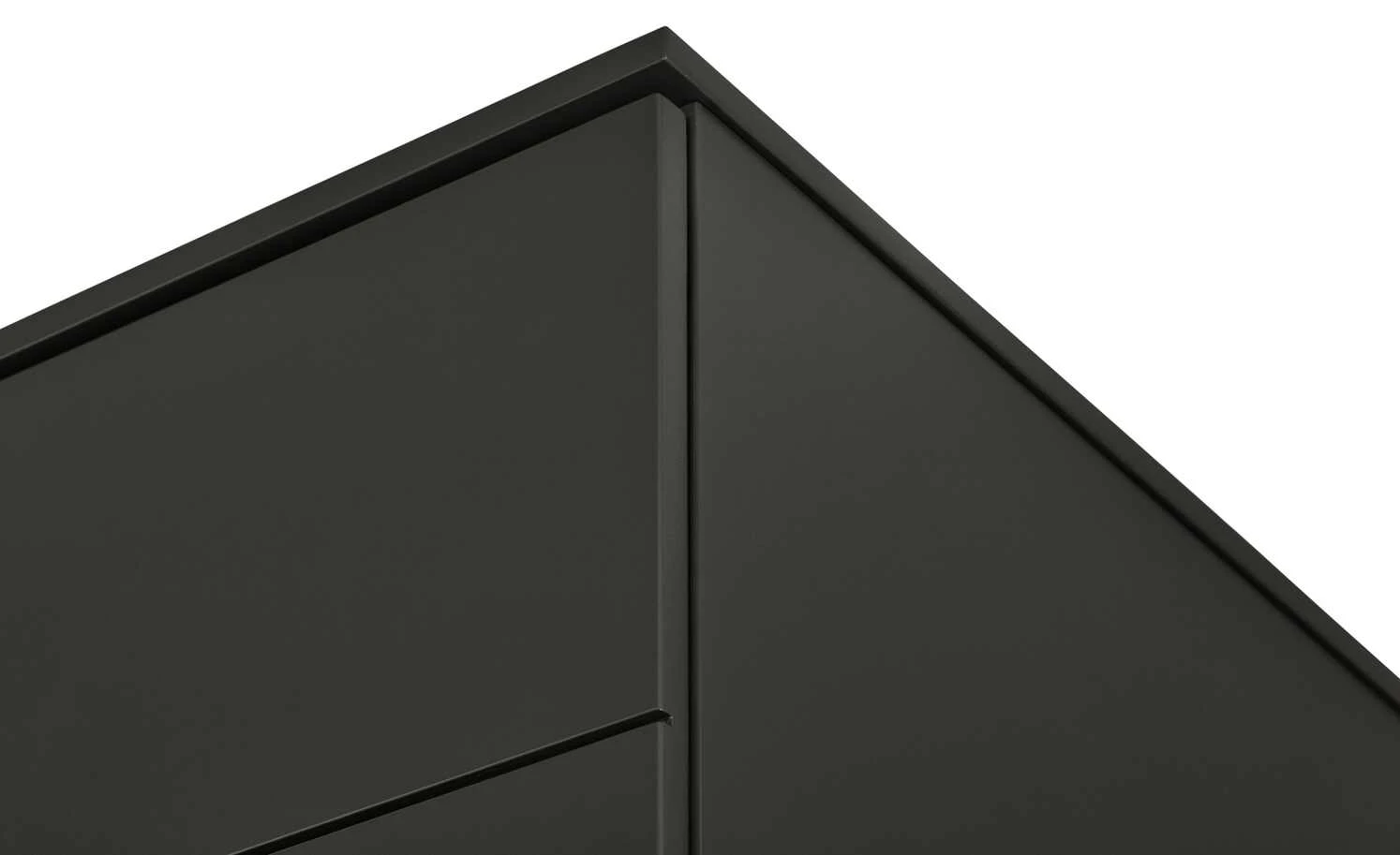 Berger & Rath Vitrine Claro | Anthrazit Sichtbare Rückwand: Wildeiche ohne Glaseinlegeböden 5 Berger & Rath Vitrine Claro | Anthrazit Sichtbare Rückwand: Wildeiche ohne Glaseinlegeböden – Bild 5