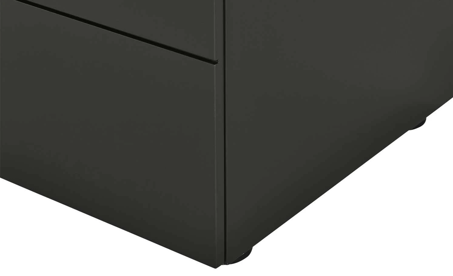 Berger & Rath Vitrine Claro | Anthrazit Sichtbare Rückwand: Wildeiche ohne Glaseinlegeböden 6 Berger & Rath Vitrine Claro | Anthrazit Sichtbare Rückwand: Wildeiche ohne Glaseinlegeböden – Bild 6