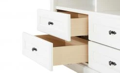 maison bleue TV-Element Petit Chalet | 119|cm Weiß / Weiß -Kommode & Sideboards Verkäufe 13232332 7 202206231234