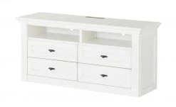 maison bleue TV-Element Petit Chalet | 119|cm VIntage Weiß / Vintage Weiß