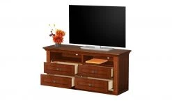 maison bleue TV-Element Petit Chalet | 119|cm Cognac antik / Cognac antik -Kommode & Sideboards Verkäufe 13232335 11 202206231234