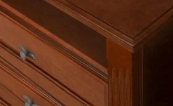 maison bleue TV-Element Petit Chalet | 119|cm Cognac antik / Cognac antik -Kommode & Sideboards Verkäufe 13232335 5 202206231234